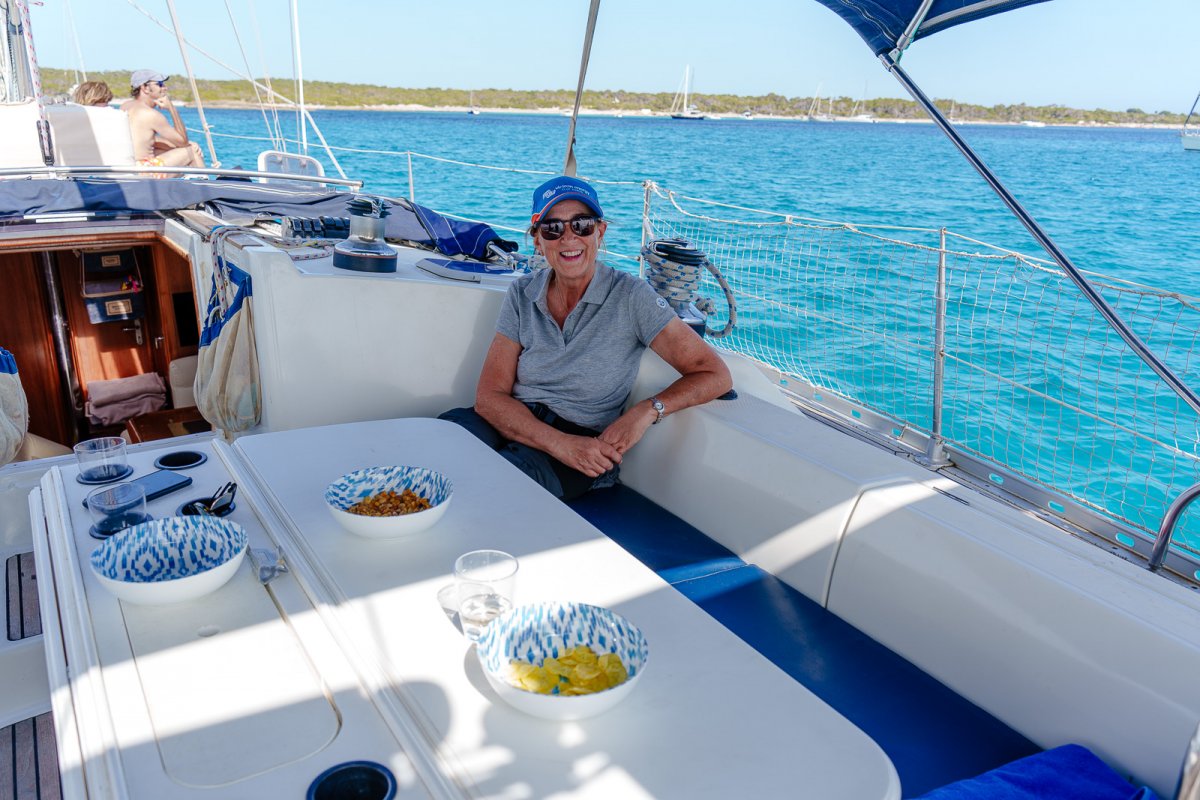 Vela nel Mar Aperto di Mallorca