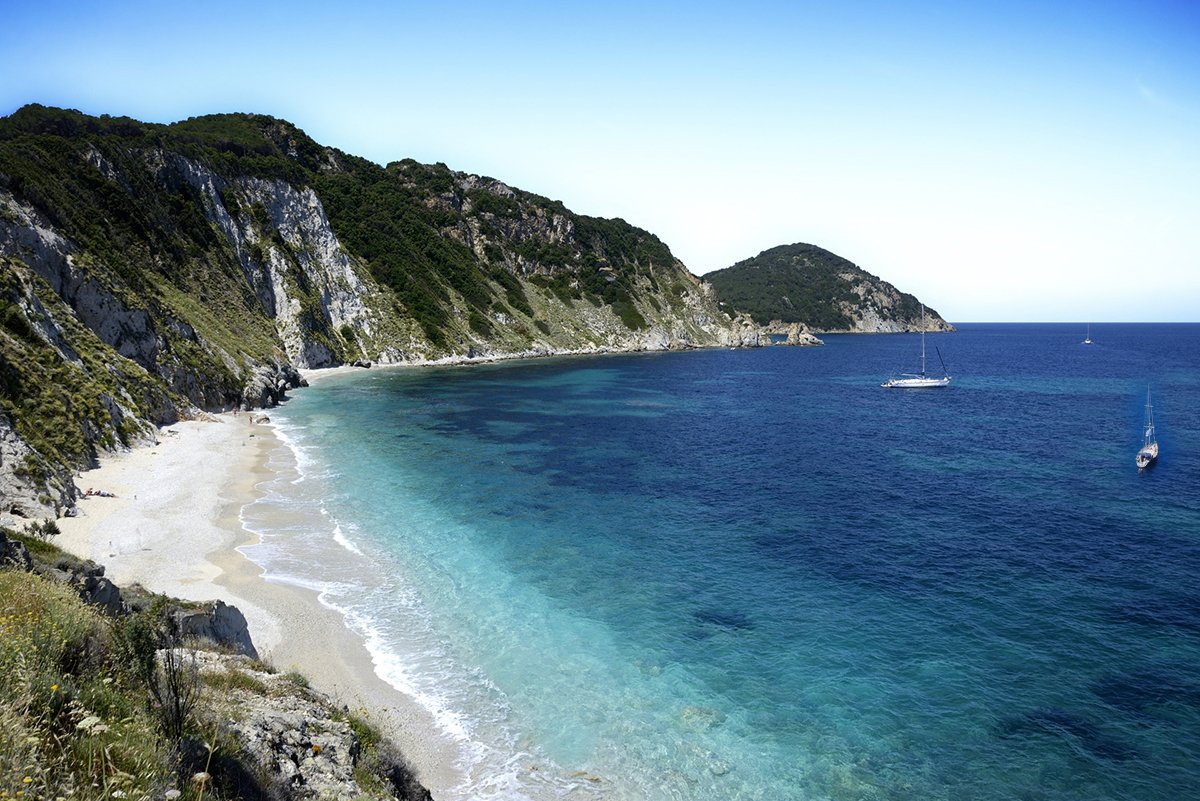 Barca a vela privata in Elba con tutto incluso