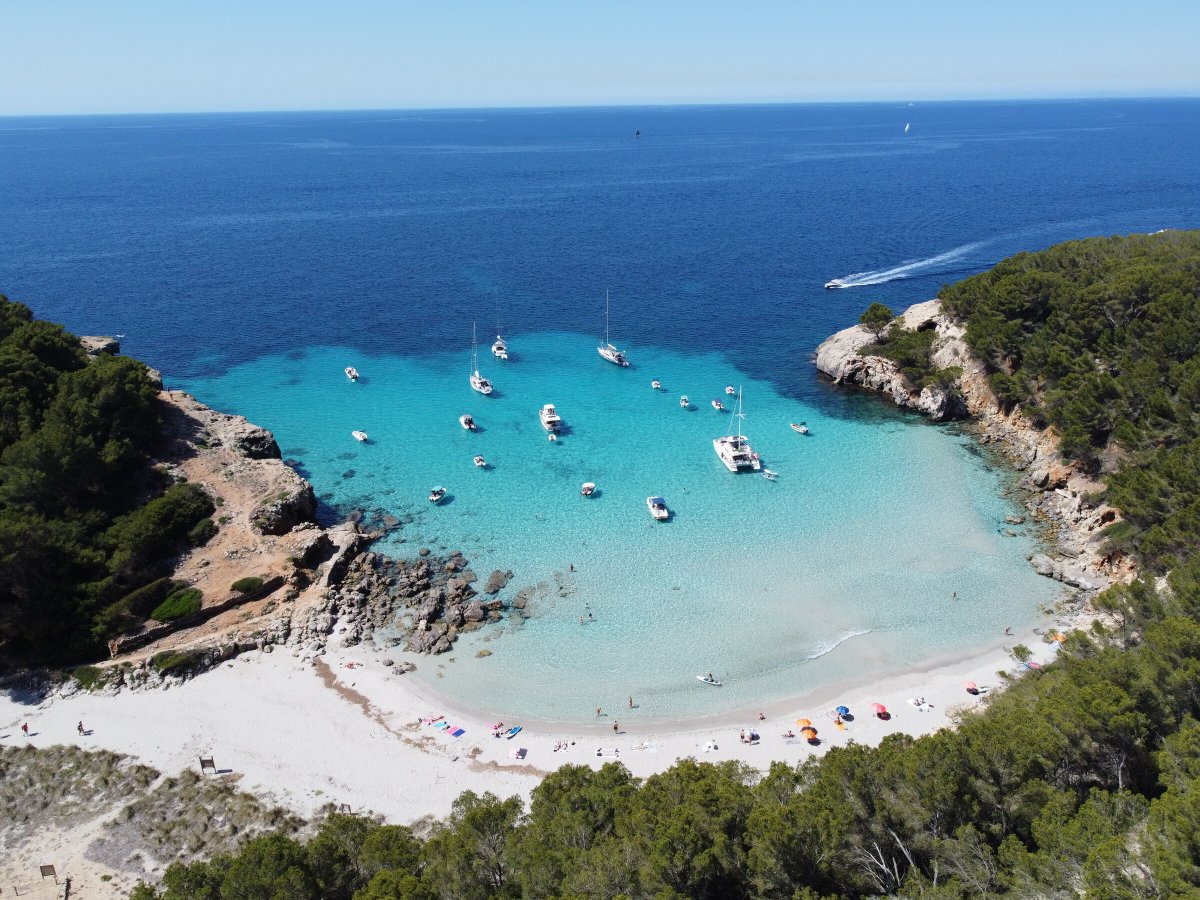 Sail through the Balearic Islands and learn to anchor from Barcelona