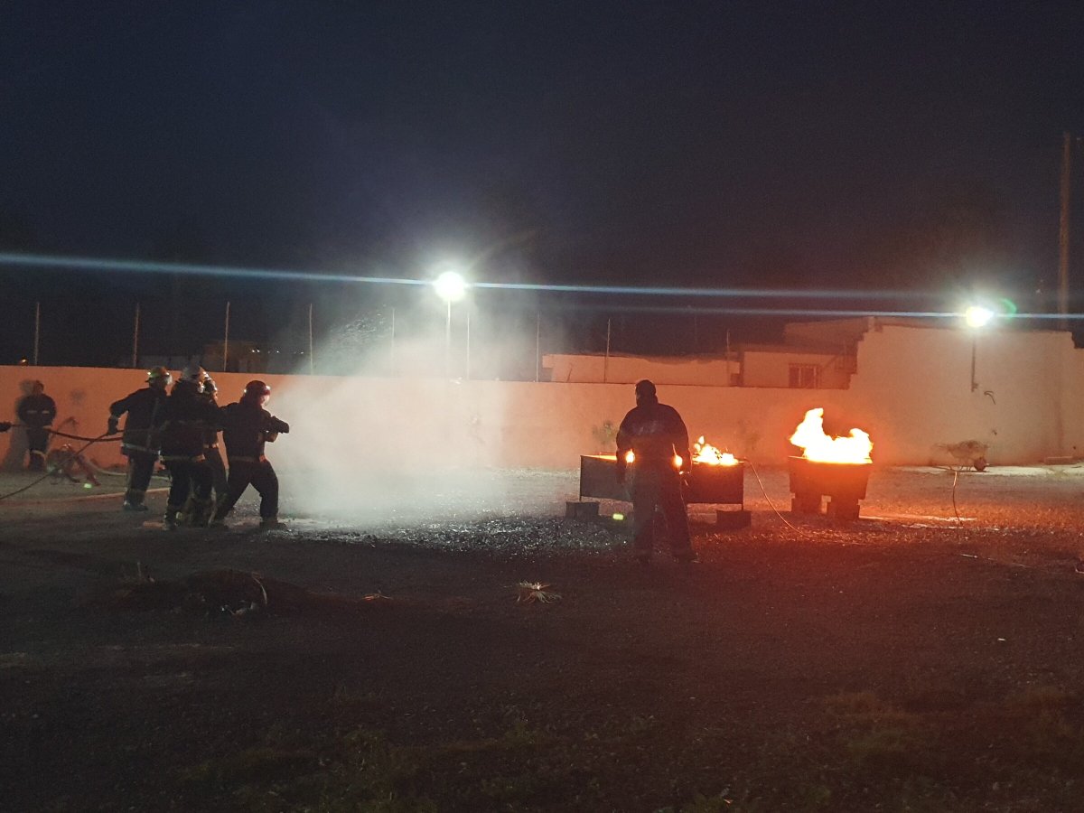 Curso intensivo de actualización en lucha contra incendios