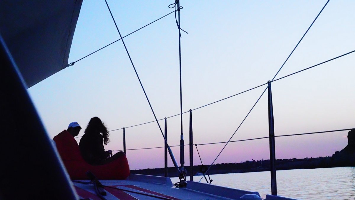 Sailing experience in the Mediterranean