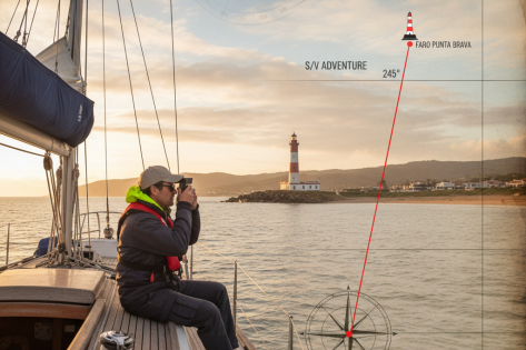 Prácticas de Seguridad y Navegación Patrón de Yate en Valencia, máximo 6 alumnos