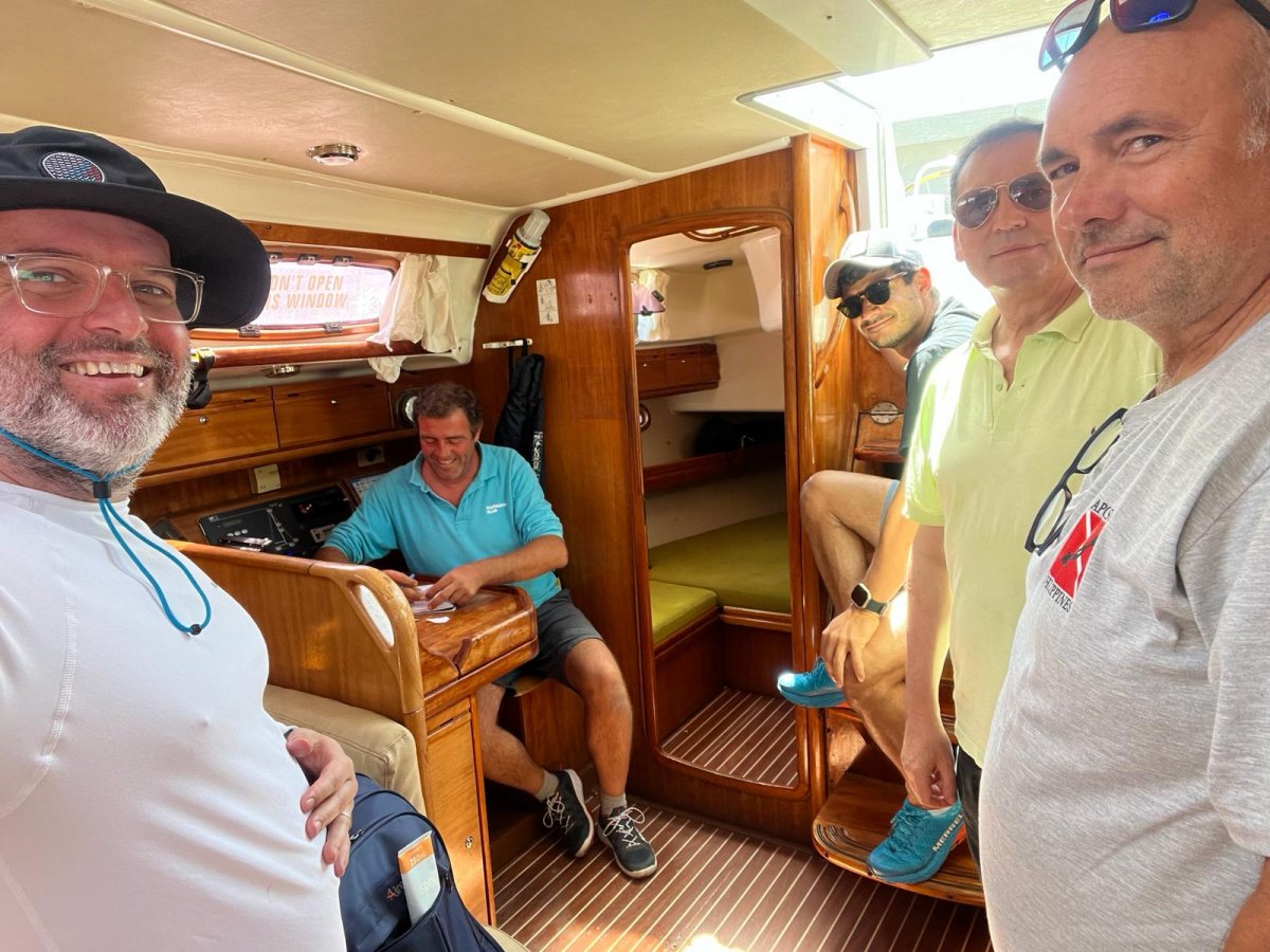 Velero a Melilla y Alborán