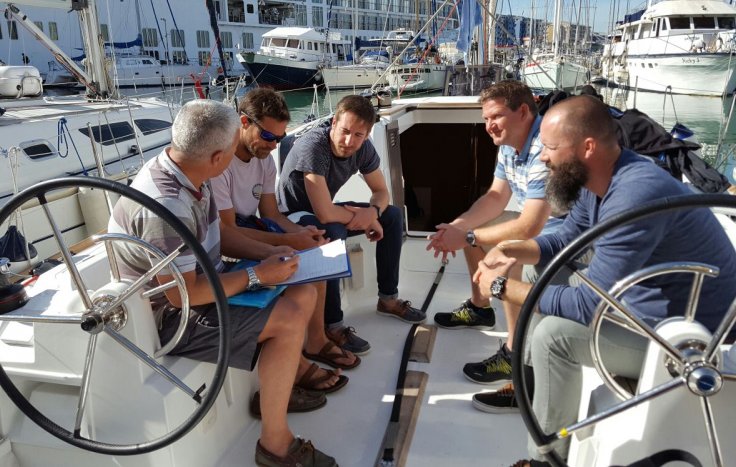 instructor de nautica