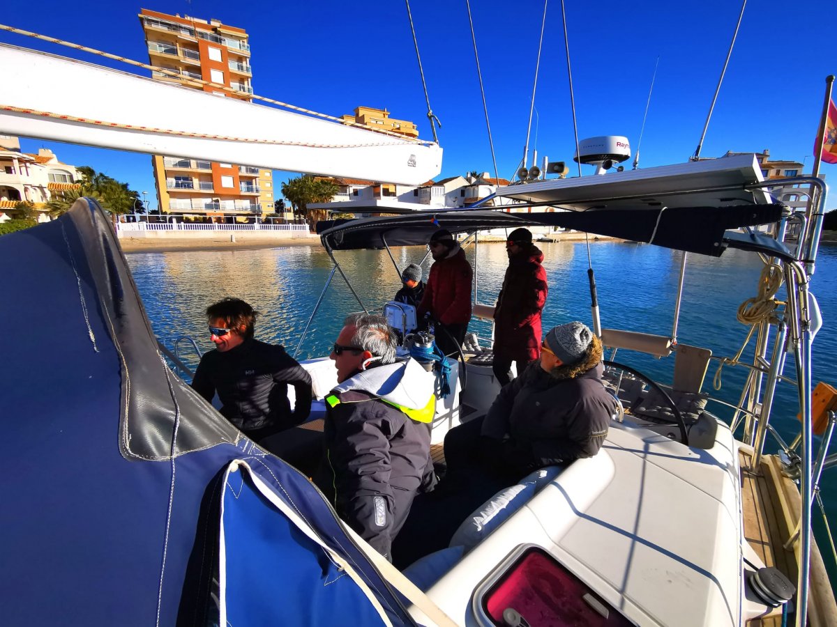 Sailing on the Mar Menor