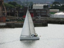 Sail from A Coruña to Vigo: Mile Building