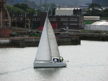 Meilen sammeln mit dem Segelboot von A Coruña nach Vigo