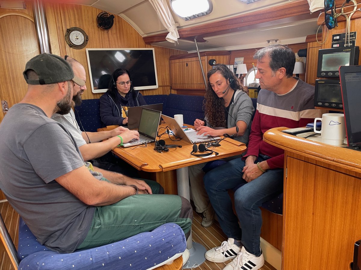 Navigation course in Valencia with onboard practices.