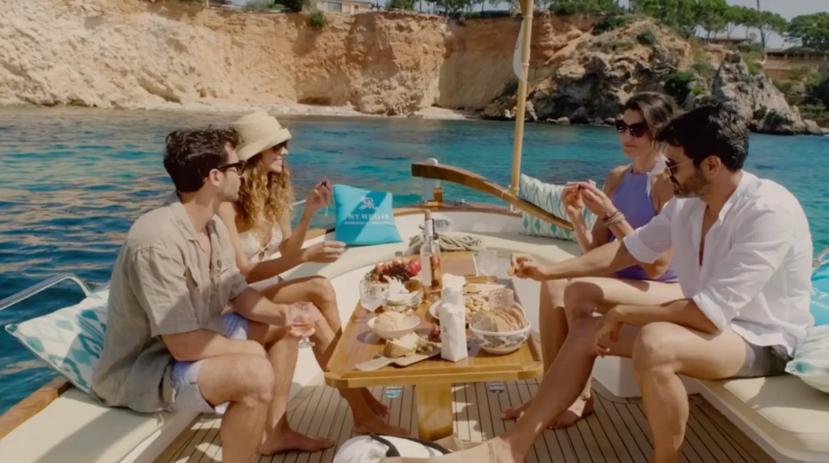 Gita in llaüt elettrico a Puerto Portals