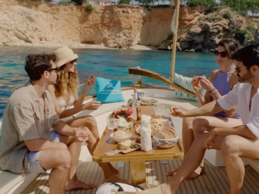 Tours en barco eléctrico desde Puerto Portals (Mallorca)