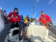 Offshore navigation workshop in the Solent, UK