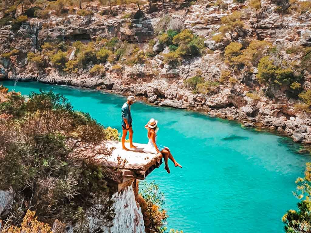 Enjoy panoramic views of the Mallorcan coastline