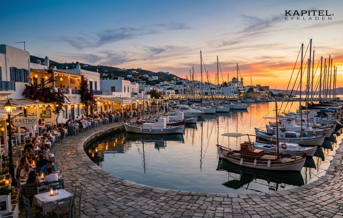 Sailing boat in the Cyclades, a unique experience.