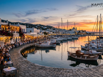 Segeltörn in Griechenland ➔Kapitel. Kykladen