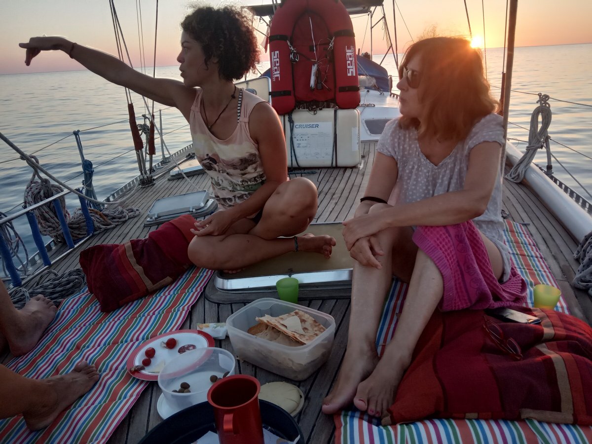 Vela nel Mediterraneo