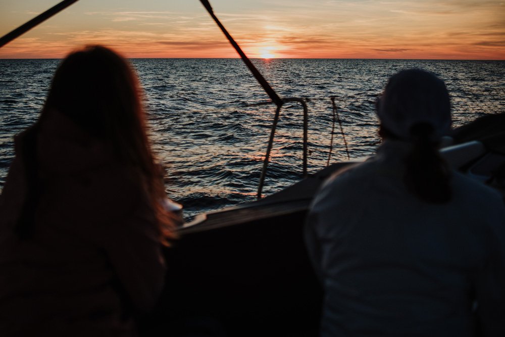 Segelreise von Barcelona nach Menorca.