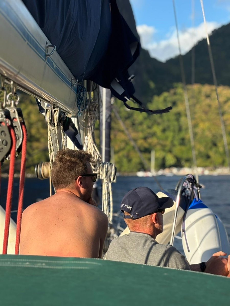 Boat trip through the Caribbean Sea