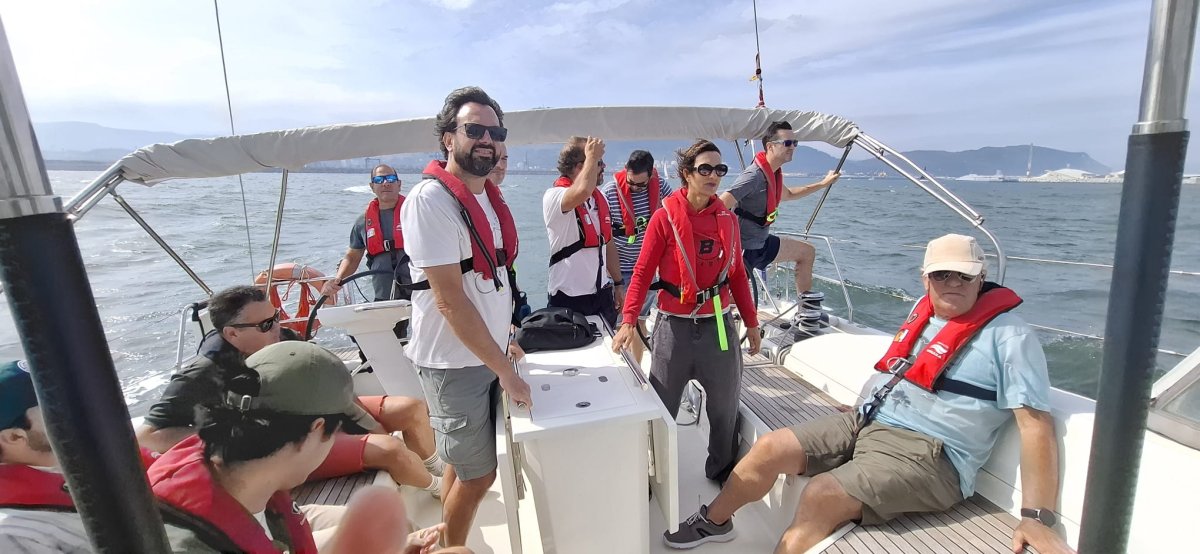 Sailing navigation experience in Barrika