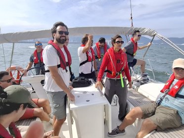 Initiation to sailing cruising along the coast of Getxo, Sopelana and Barrika