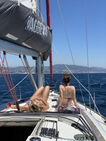 Noleggio barca a vela mezza giornata - Barcellona