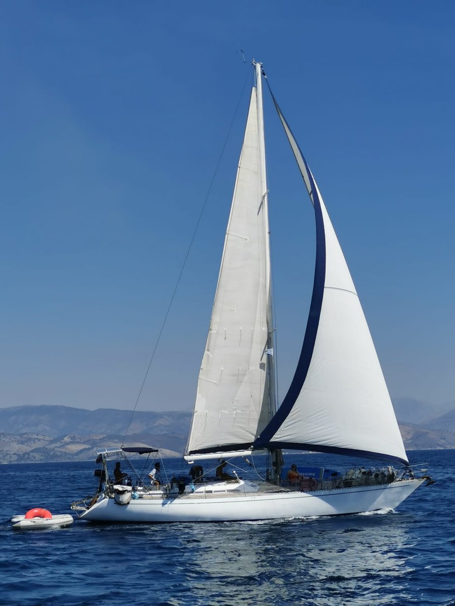 Recorrido a vela por el mar de Ulises hasta Corfú