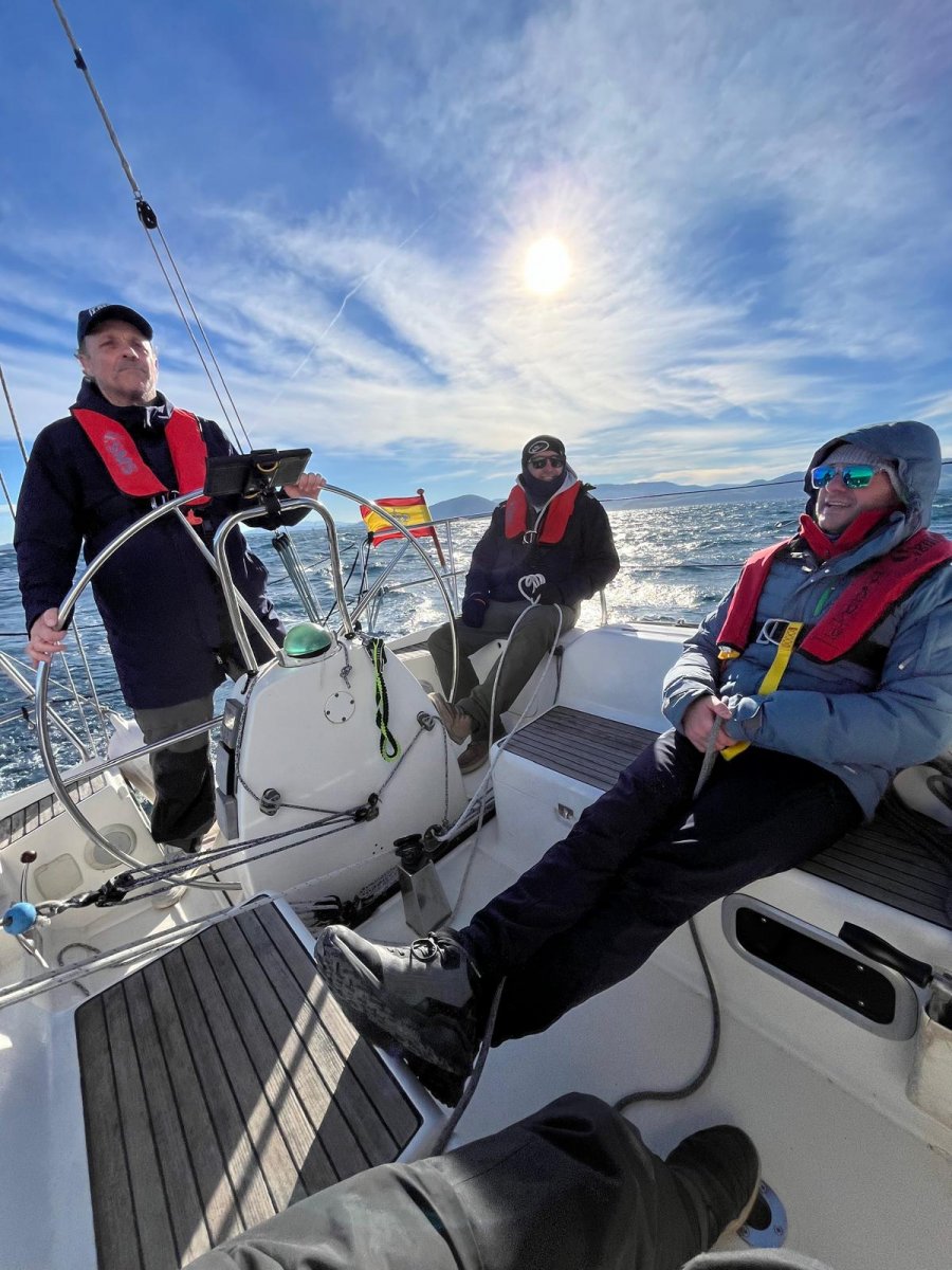 Aventura en velero desde A Coruña