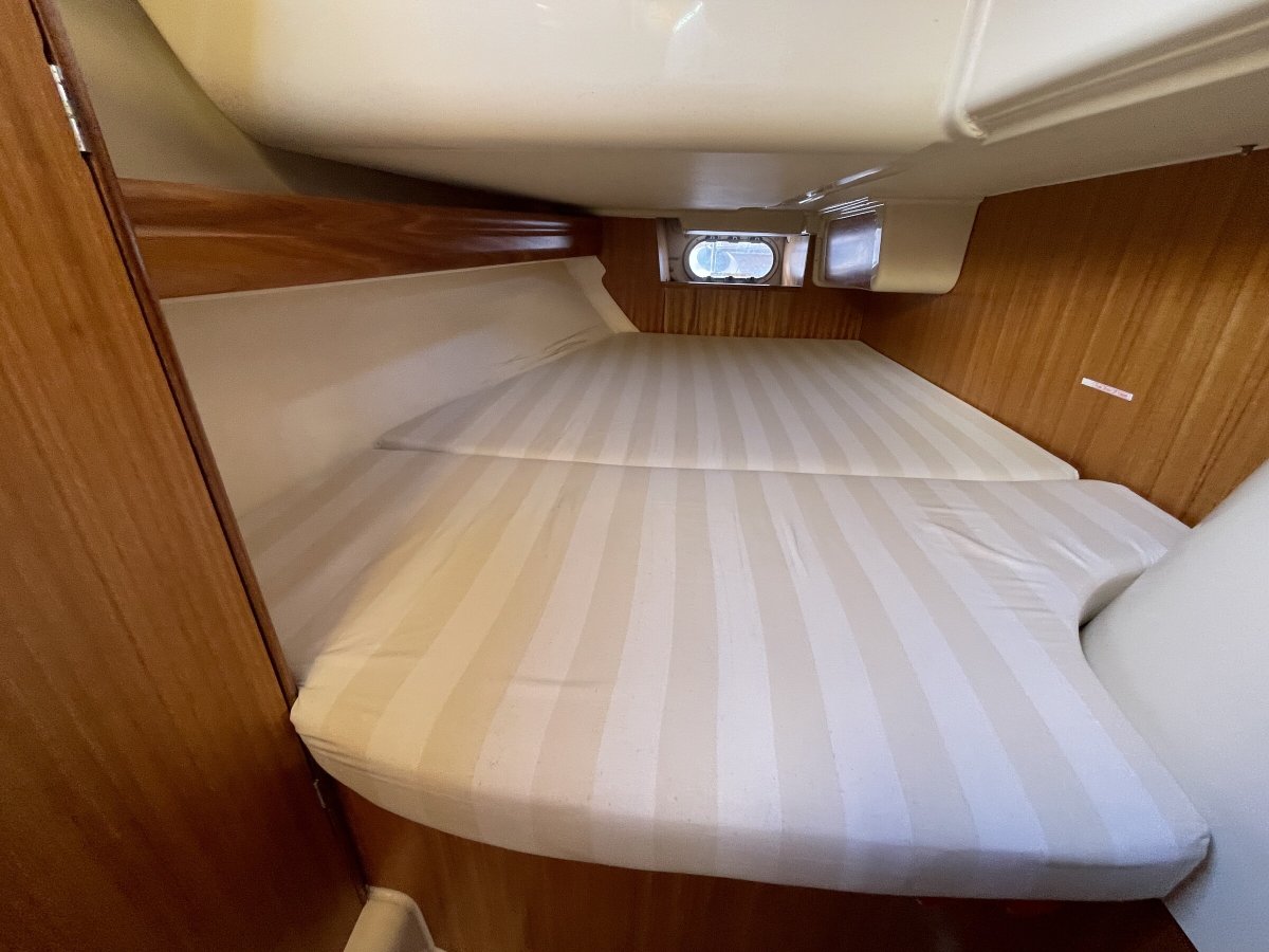 Meereslandschaften von einem Segelboot