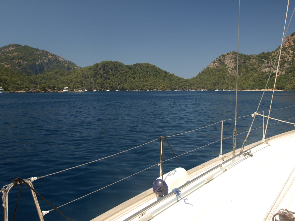 Viaje en velero por la costa turca con amigos