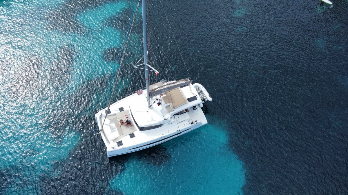 Sailing in a Luxury Catamaran in Ibiza and Formentera