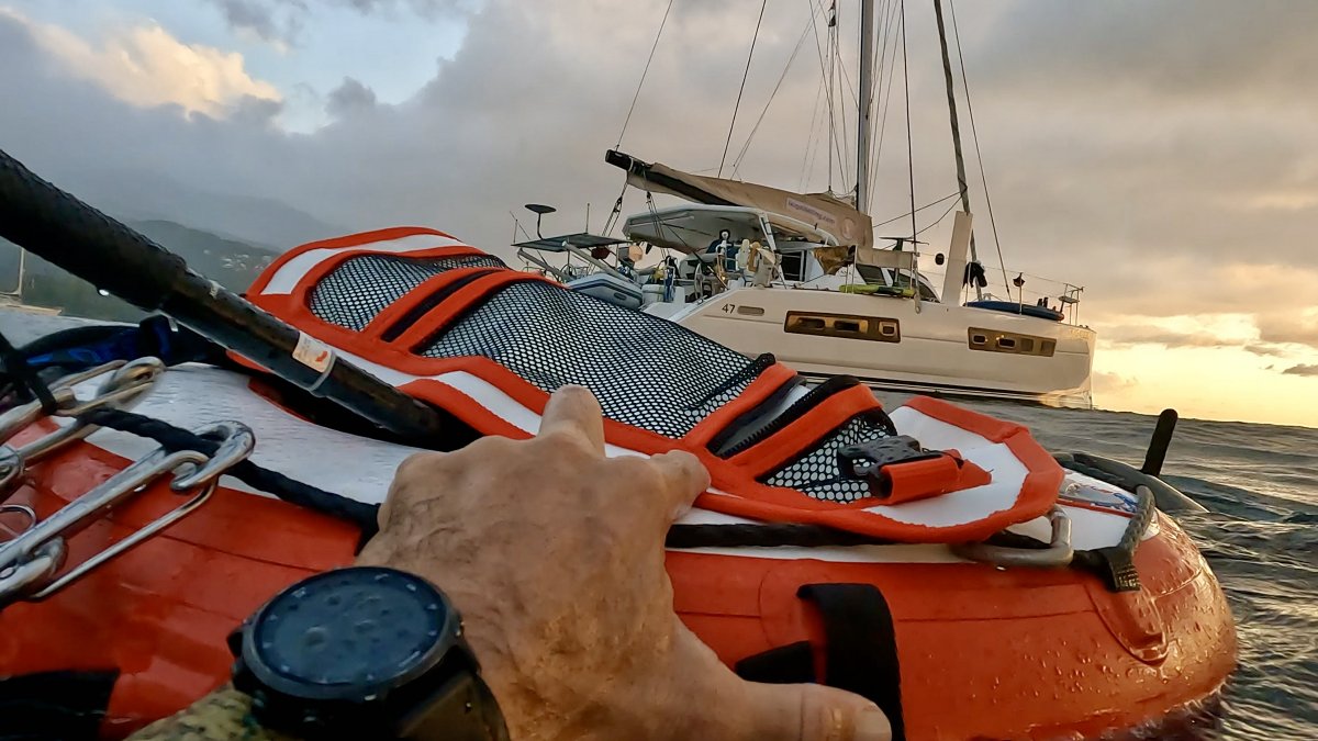 Boat trip to the Caribbean islands