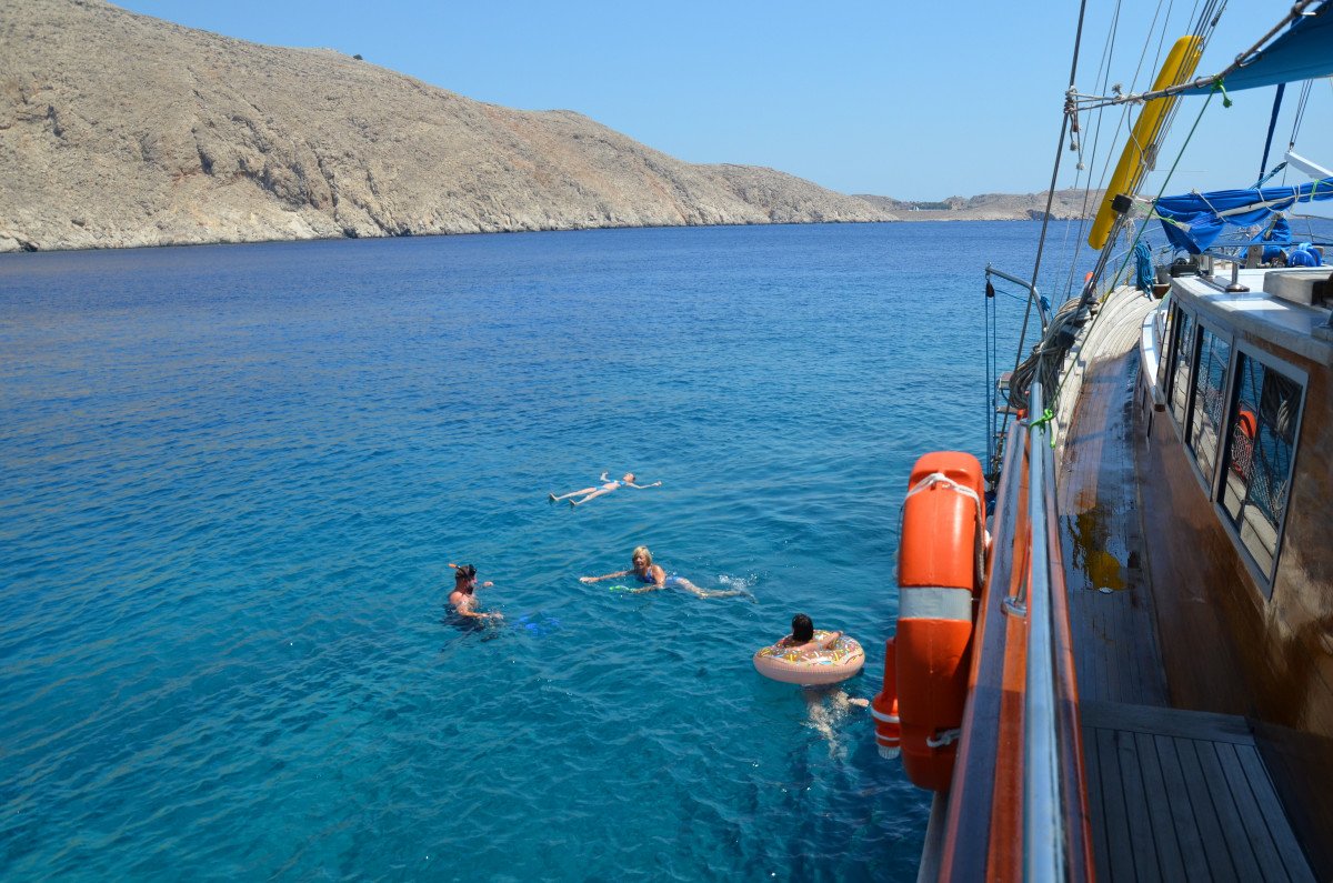 Bootstour im Mittelmeer