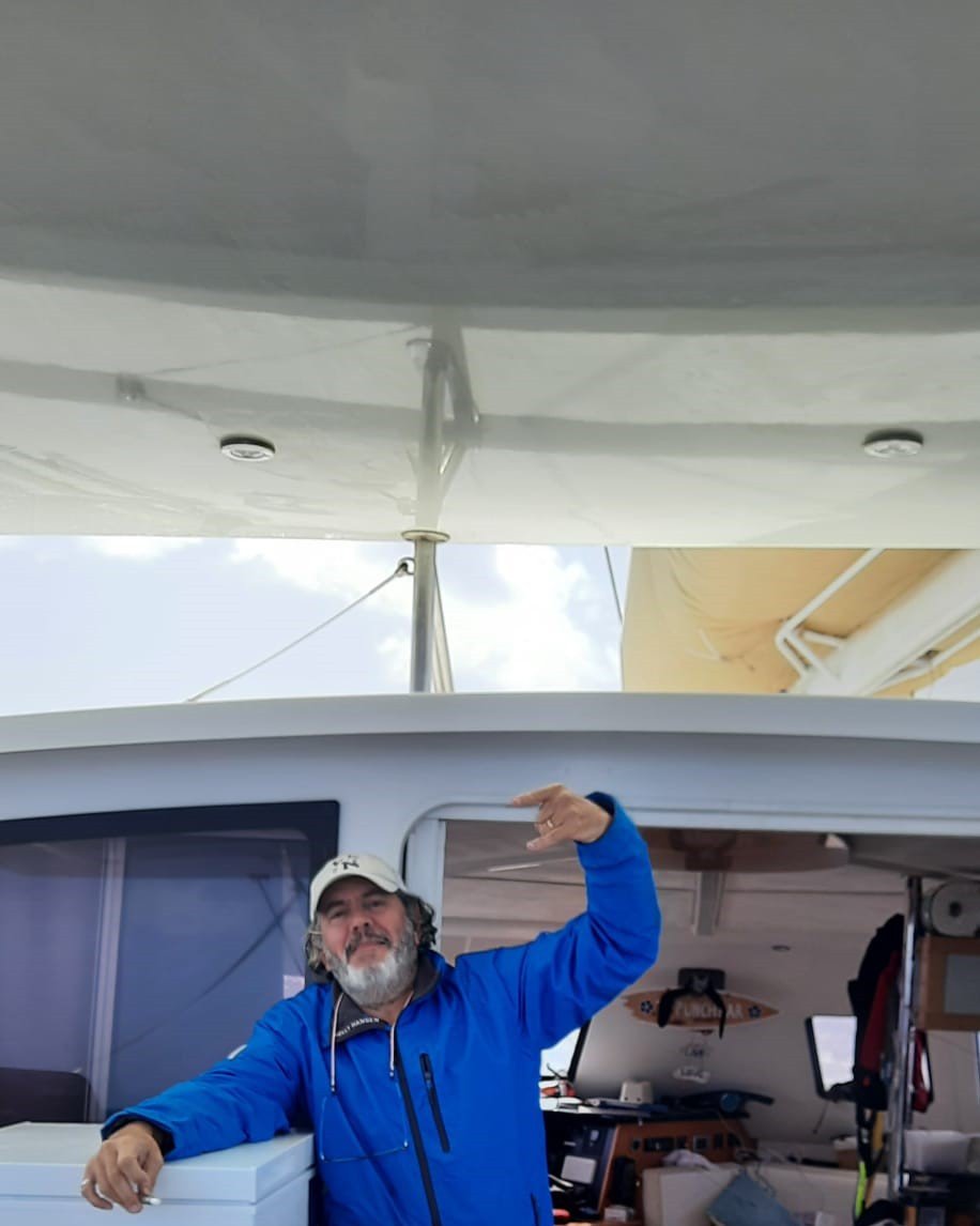 Relajación en el barco durante el viaje