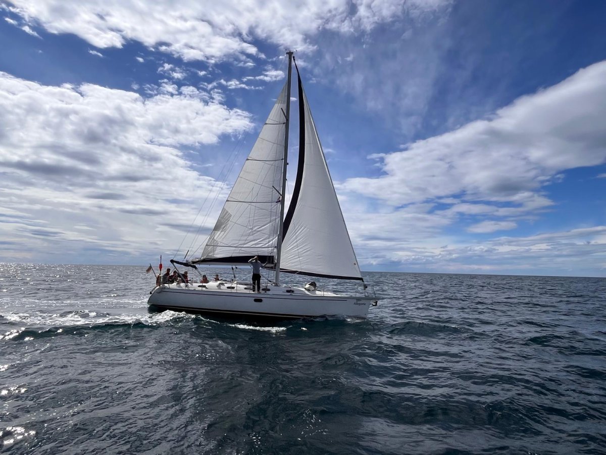 Spring training boat, navigation course and SKS exam