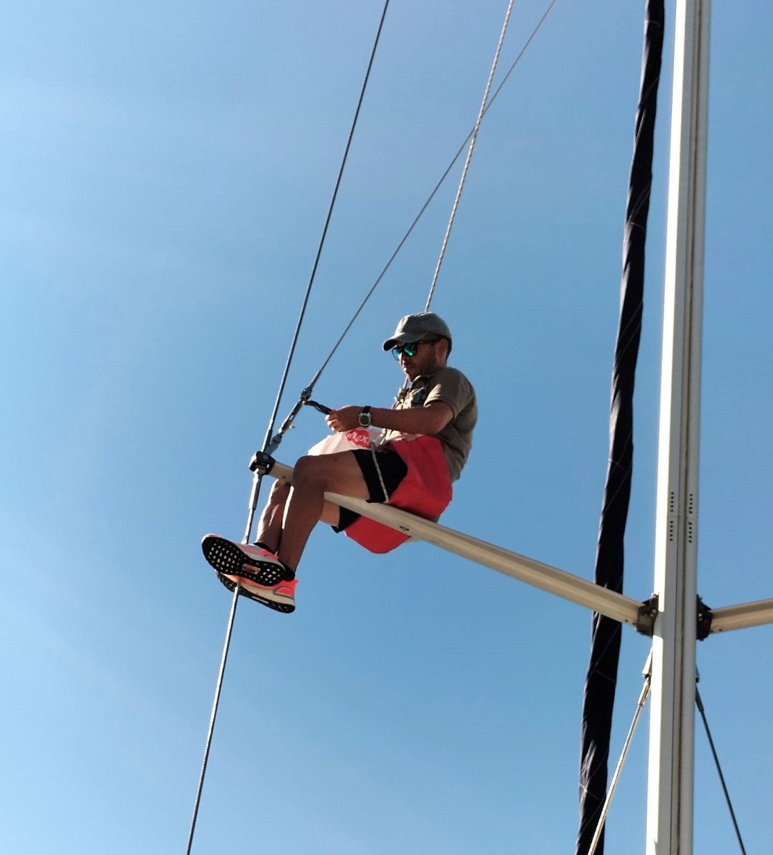 Trip to Azores by boat, sailing from Vigo.