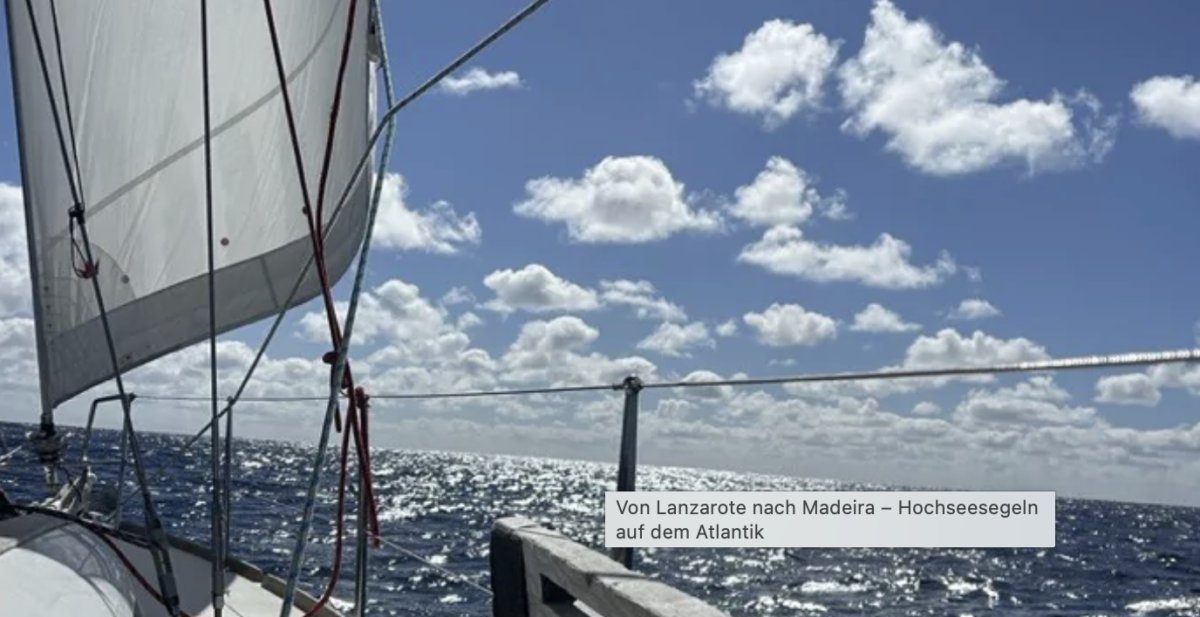 Descubre el Atlántico en un viaje de navegación de Lanzarote a Madeira