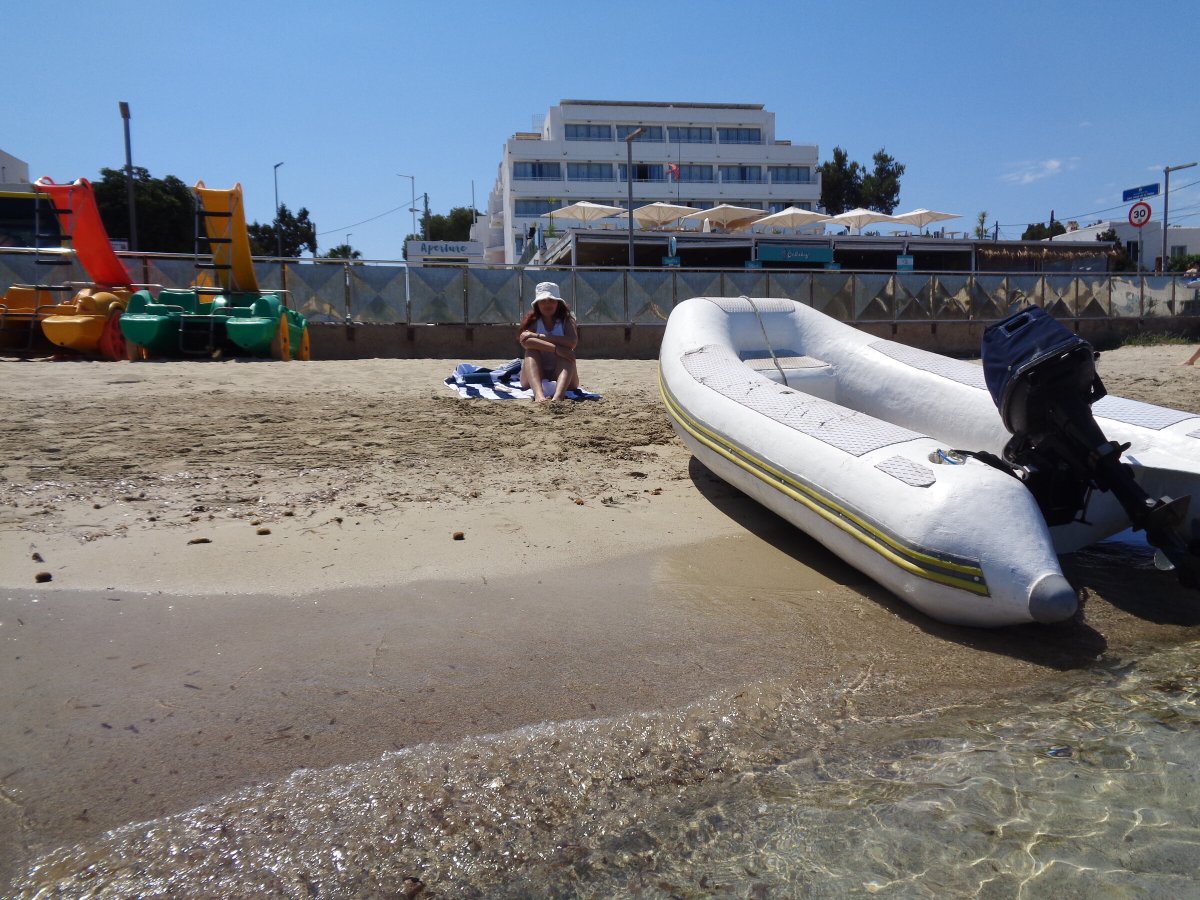 Segelpraxis in Ibiza