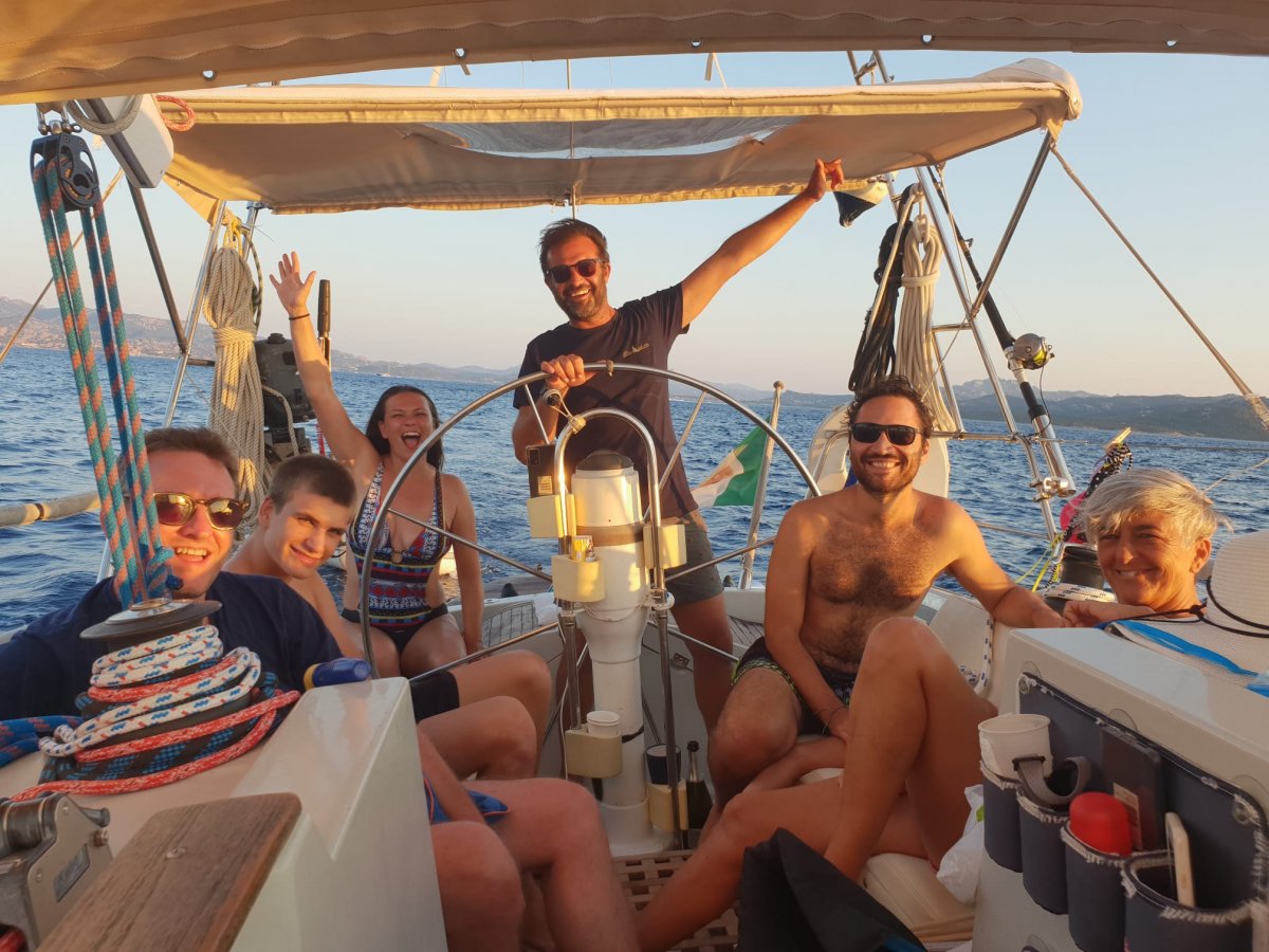 Sailing course in Sant'Antioco