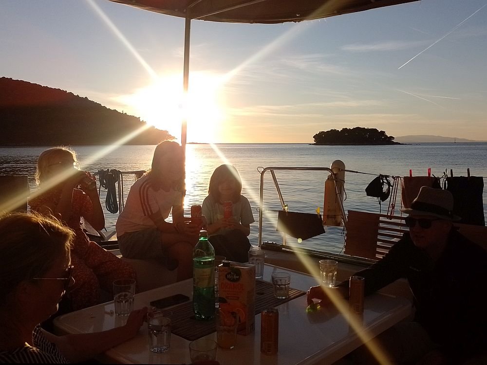 Boat tour in the Adriatic Sea