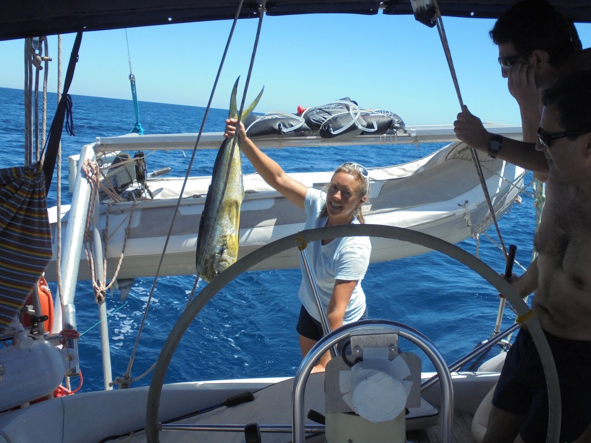 Learning to sail with professionals