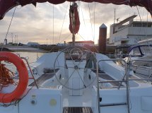Safety and navigation practice boat in Cadiz