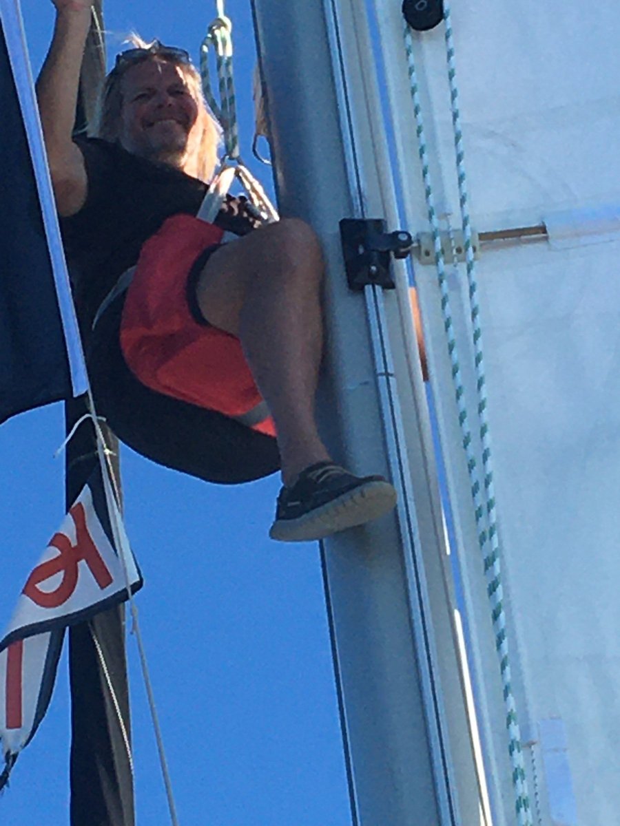 Navigationskurs auf dem Atlantik