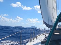 Excursión en barco de altura desde Ibiza a Almerimar por el Mediterráneo