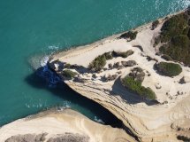 Entdecke Korfus verborgene Schätze vom Deck einer Yacht!