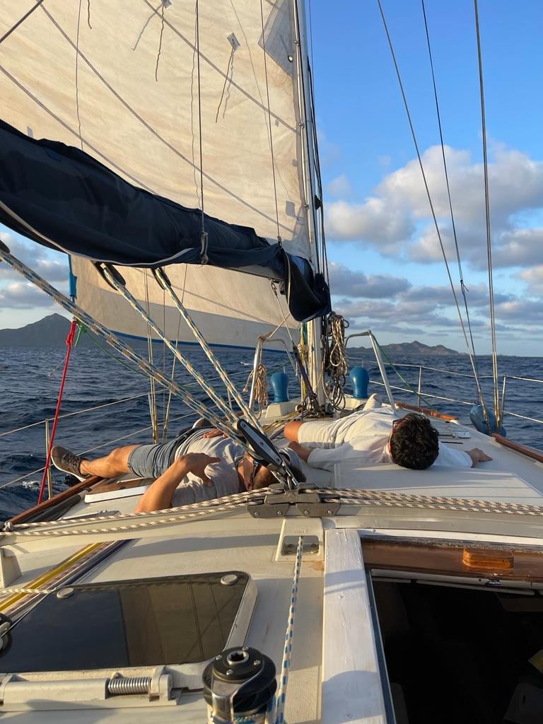 Navigationsausbildung im Mittelmeer