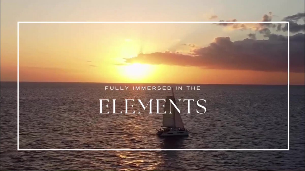 Sailing course in the Caribbean