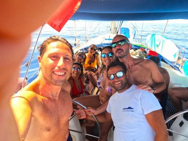 Settimana nel blu dipinto di blu delle Isole Eolie