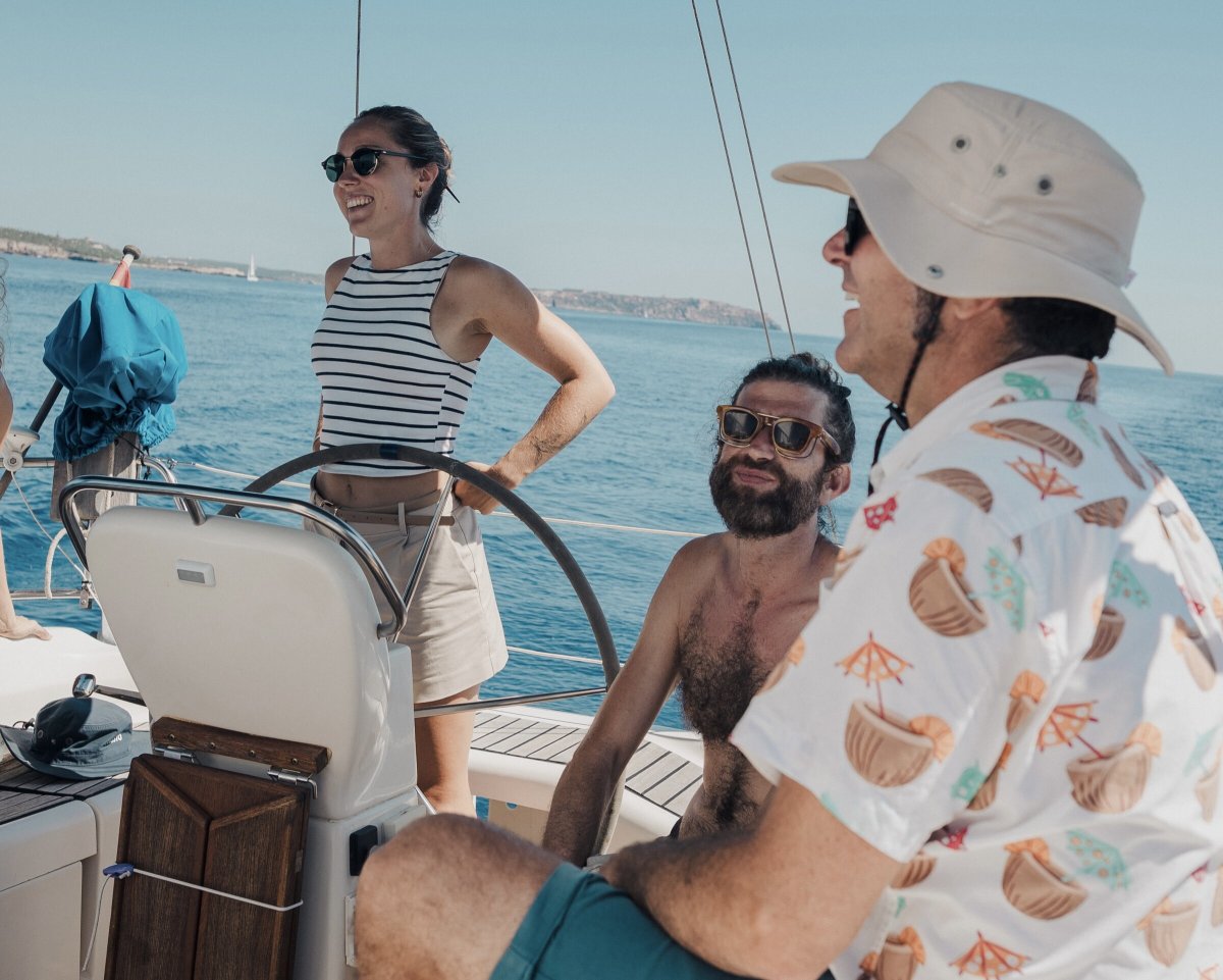 Circumnavigazione delle Baleari da Mahon - Incontro di velisti