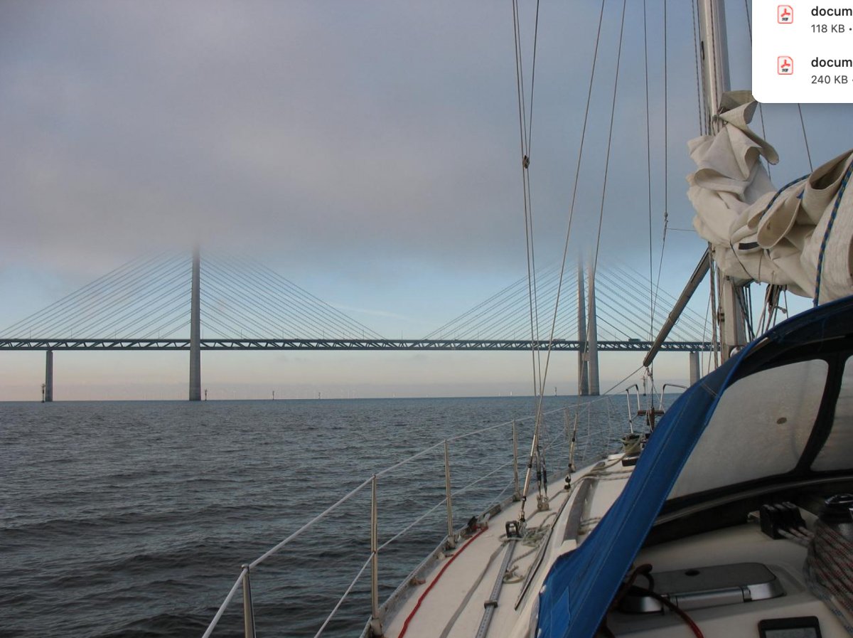 Flight over the Baltic Sea: A short and thrilling journey