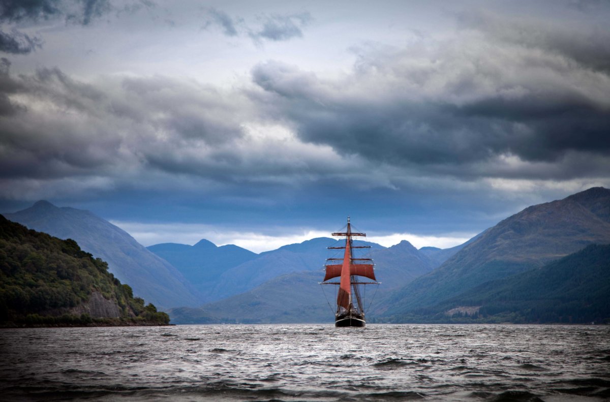 Images of sailing in the Danish Belts
