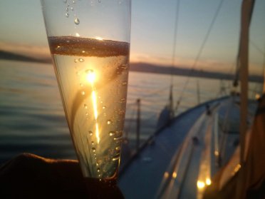 Puesta de Sol en Barcelona Port Olímpic